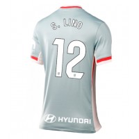 Camisa de Futebol Atletico Madrid Samuel Lino #12 Equipamento Secundário Mulheres 2024-25 Manga Curta